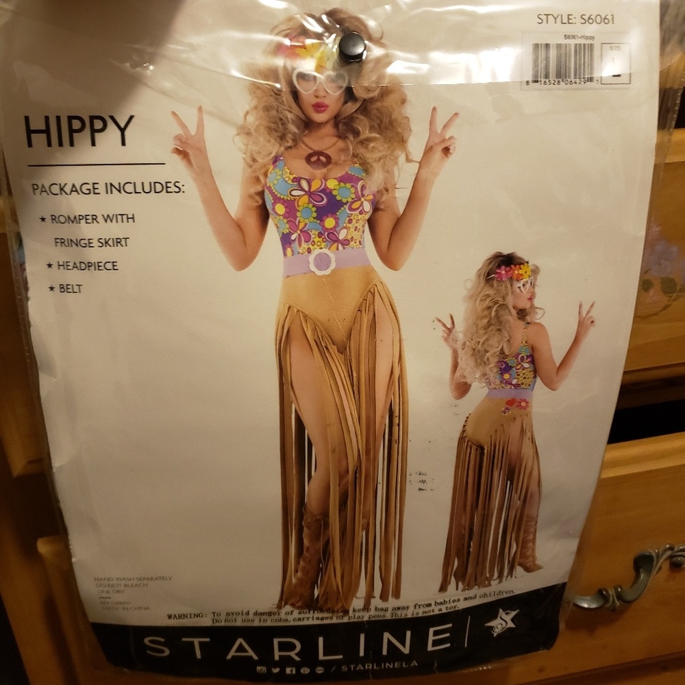 Sexy hippie Halloween costume